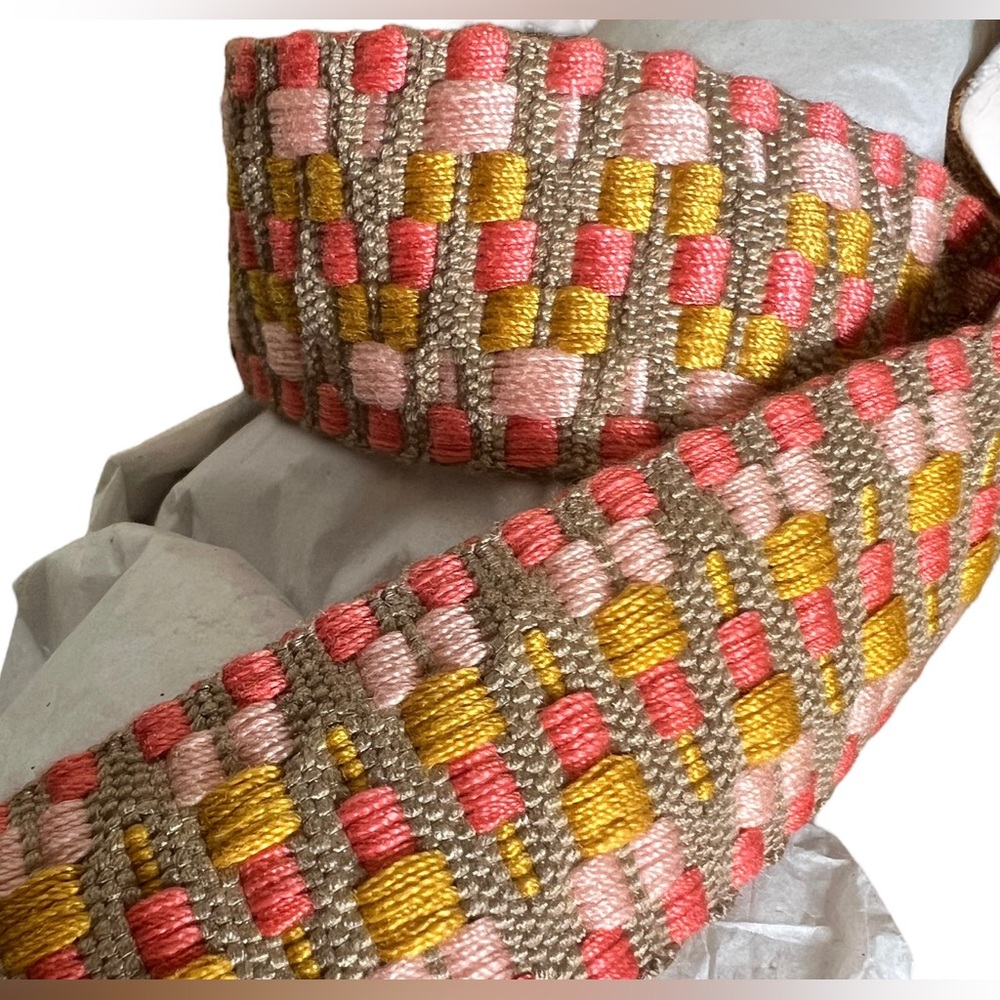 💗 NWB! Frye & Co Colorful Stitch Wrap Sandals - Picture 11 of 12